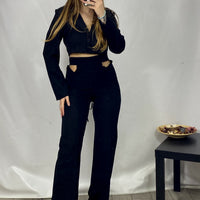 Pantalone Cut Out Full Length 5371