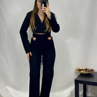 Pantalone Cut Out Full Length 5371