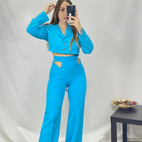Pantalone Cut Out Full Length 5371