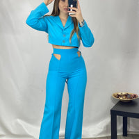 Pantalone Cut Out Full Length 5371
