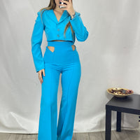 Pantalone Cut Out Full Length 5371
