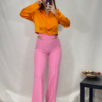 Pantalone Cut Out Full Length 5371