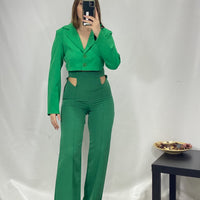 Pantalone Cut Out Full Length 5371