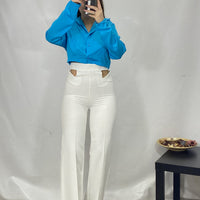 Pantalone Cut Out Full Length 5371