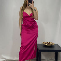 Vestito Longuette Raso 10816