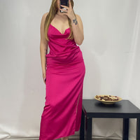 Vestito Longuette Raso 10816