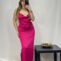 Vestito Longuette Raso 10816