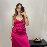 Vestito Longuette Raso 10816