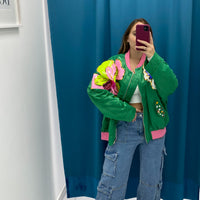 Giubbotto Street Style Green 375