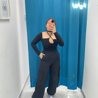 Pantalone di Tuta Cargo JF095