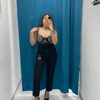 Pantalone Slim Fit Nero 8870