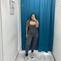 Tuta slim grigia 82302