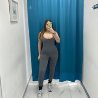 Tuta slim grigia 82302
