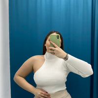 Maglia monospalla vari colori