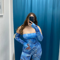 Tutina simil denim