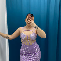 Vestito glow vari colori