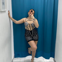 Vestito glow vari colori