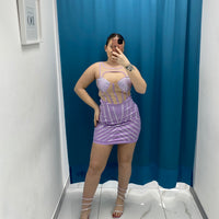 Vestito glow vari colori
