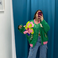Giubbotto Street Style Green 375