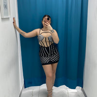 Vestito glow vari colori