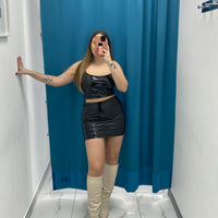 Coordinato in vinile