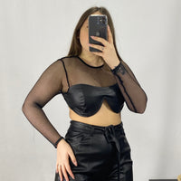 Coordinato Top e Shorts black