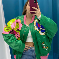 Giubbotto Street Style Green 375