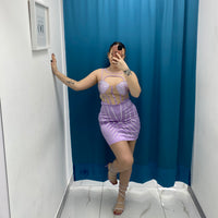 Vestito glow vari colori