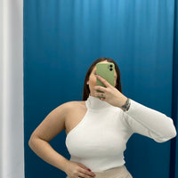 Maglia monospalla vari colori