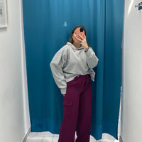 Pantalone Cargo Prugna 12198