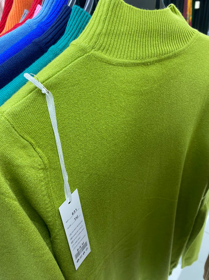 Maglia mezzo collo vari colori