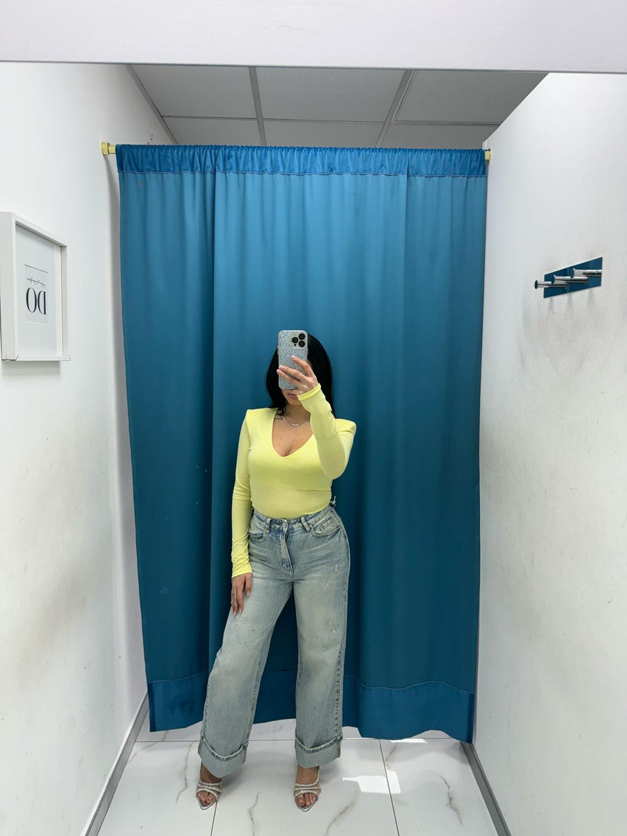 Jeans con risvolto 3362