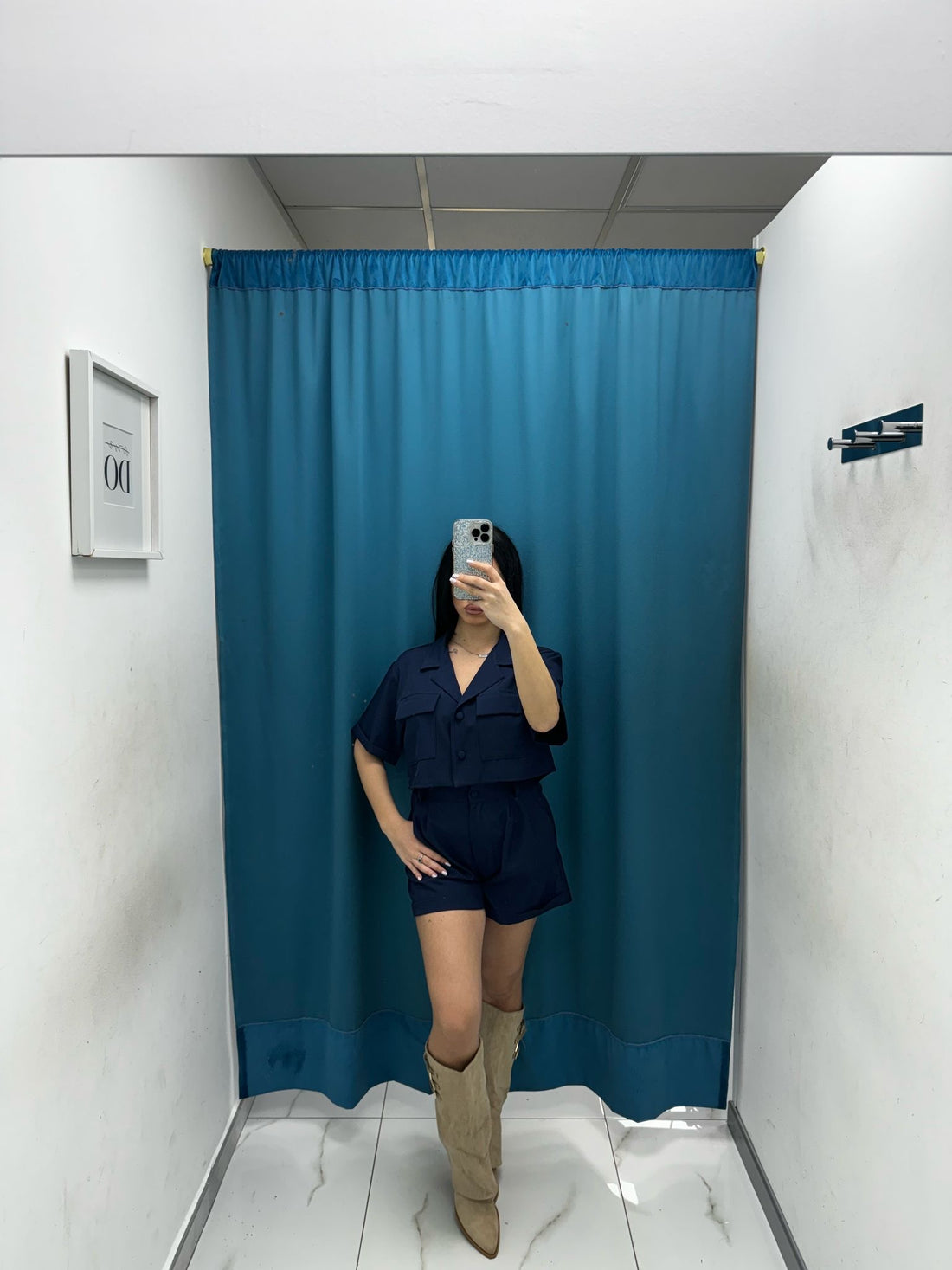 Coordinato giacca e shorts 9205