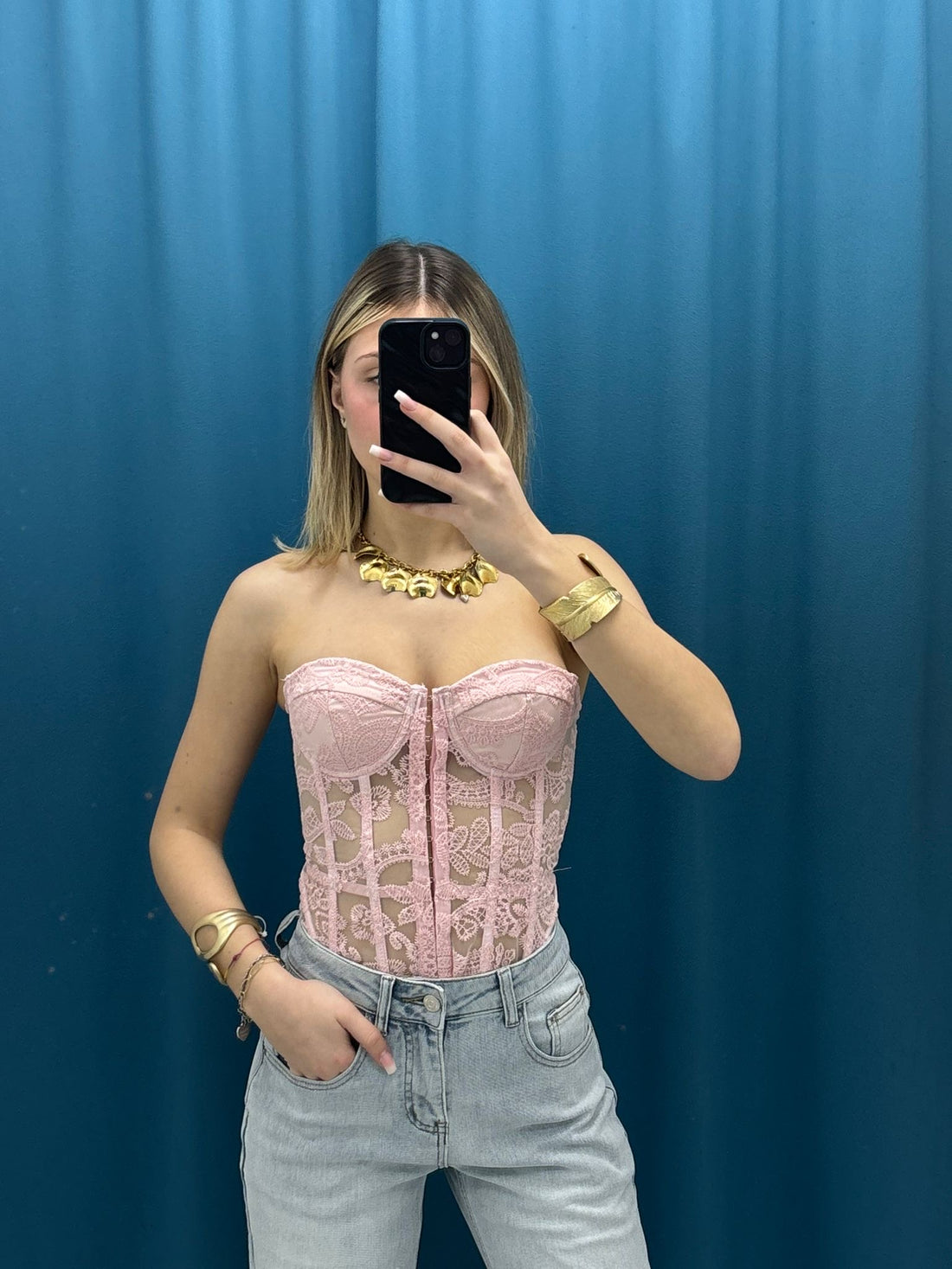 Corsetto“Velour Lace”-1202