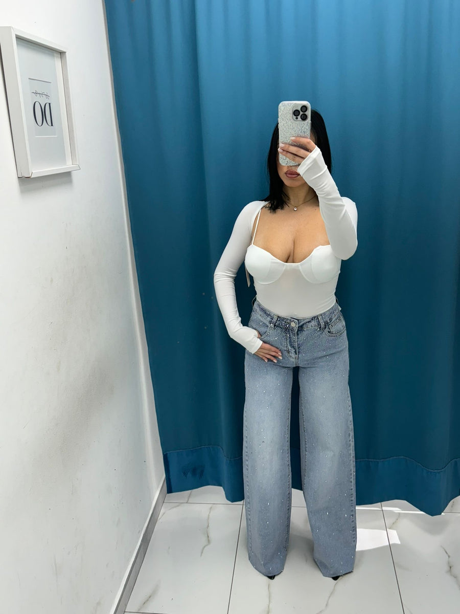 Body con manicotto 18399
