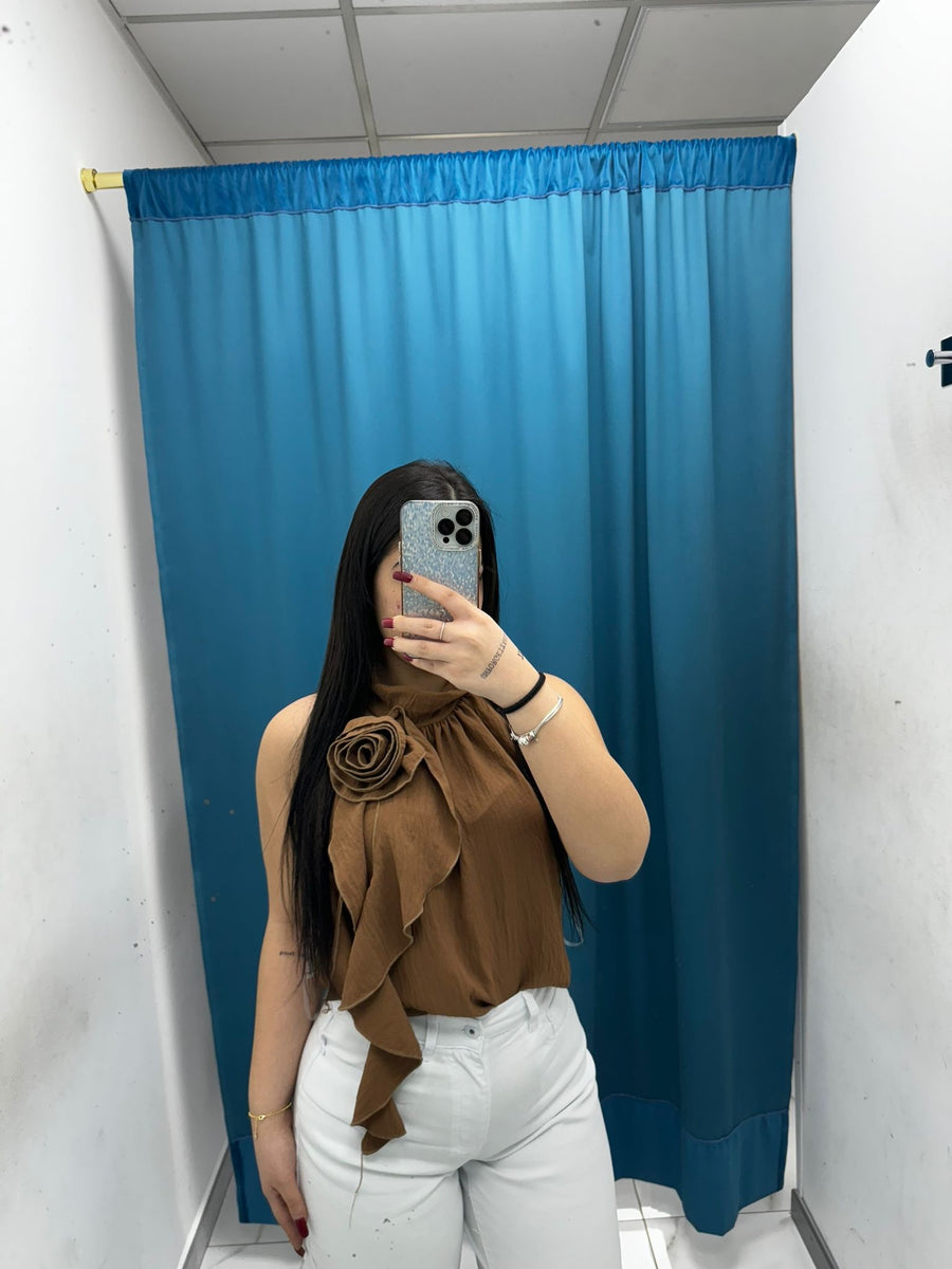 Blusa satin 3252