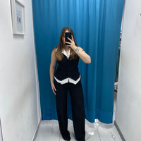 Tailleur gilet e pantalone 87137