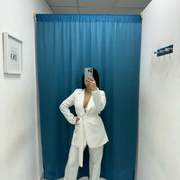 Tailleur con cintura 046