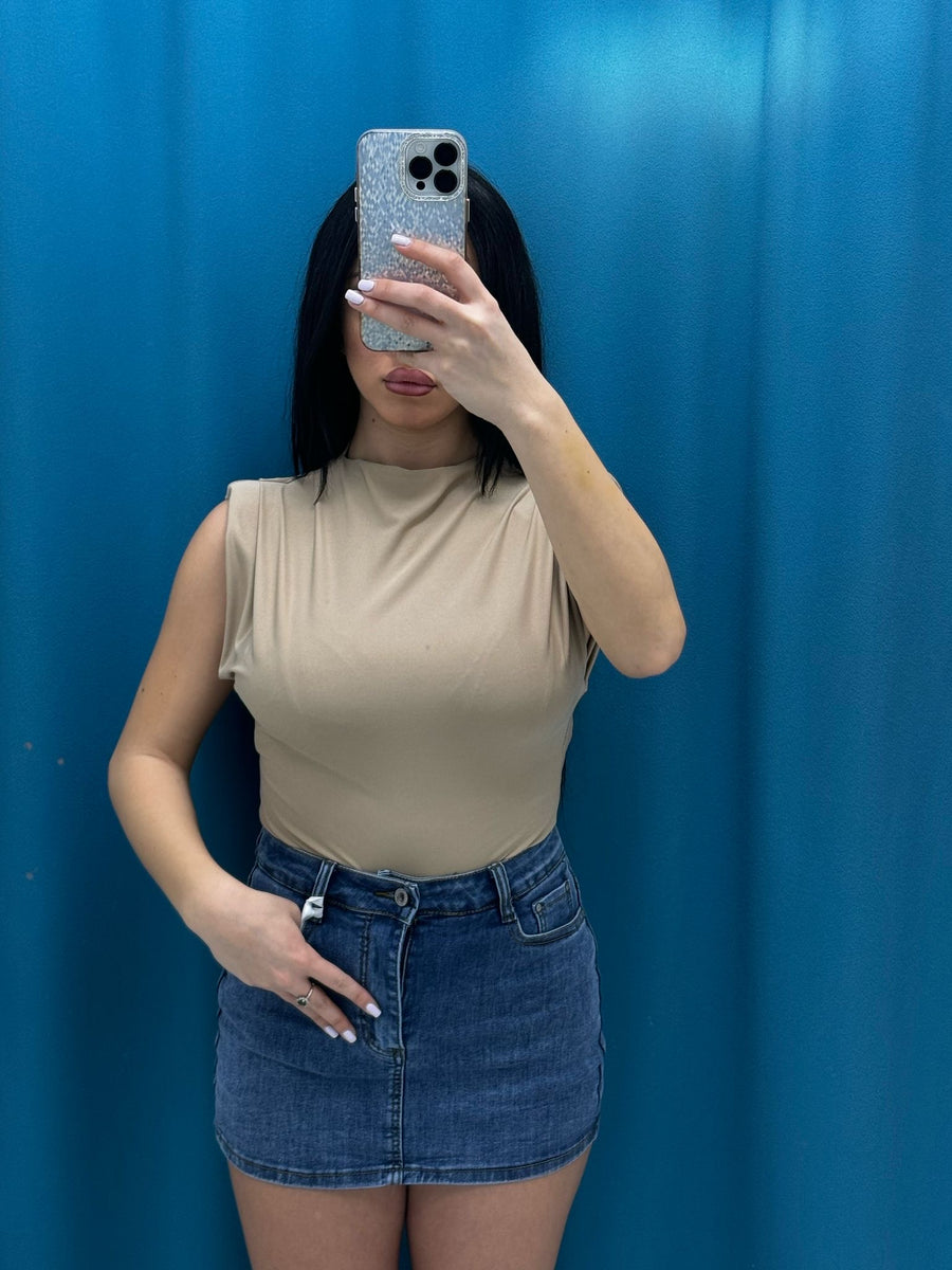 Body con spalline 5956