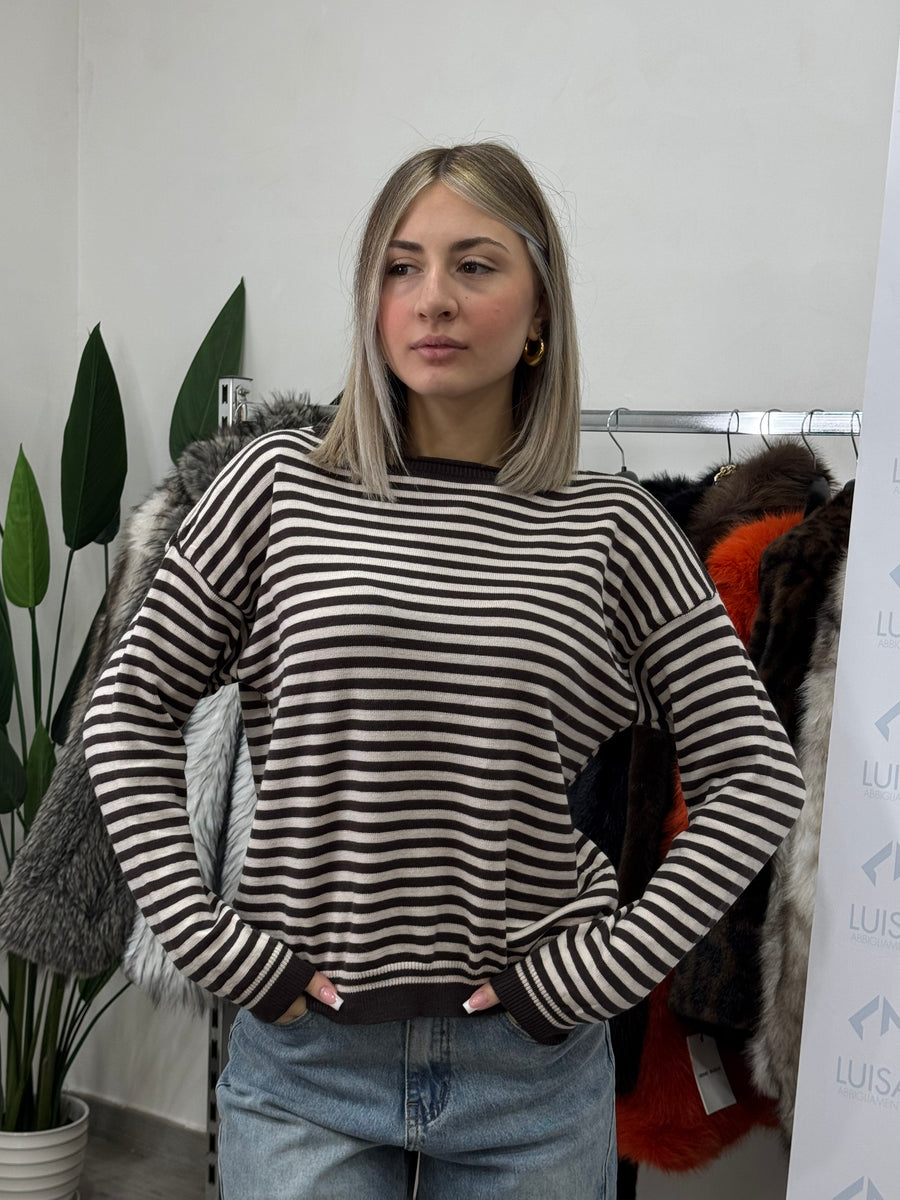 Striped Baby Tee - 3214