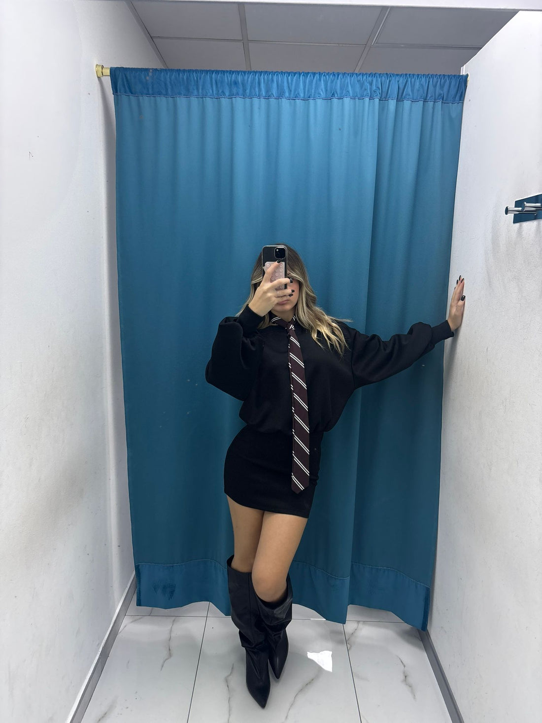 Twist Tie Dress - 97044