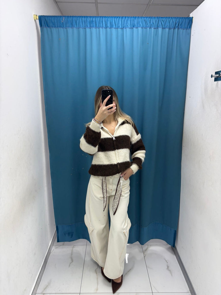 Cardigan"cocoon"-51201