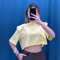 Maglietta” Crop Tee"-1906