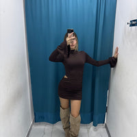 Velvet Line Dress - 1799