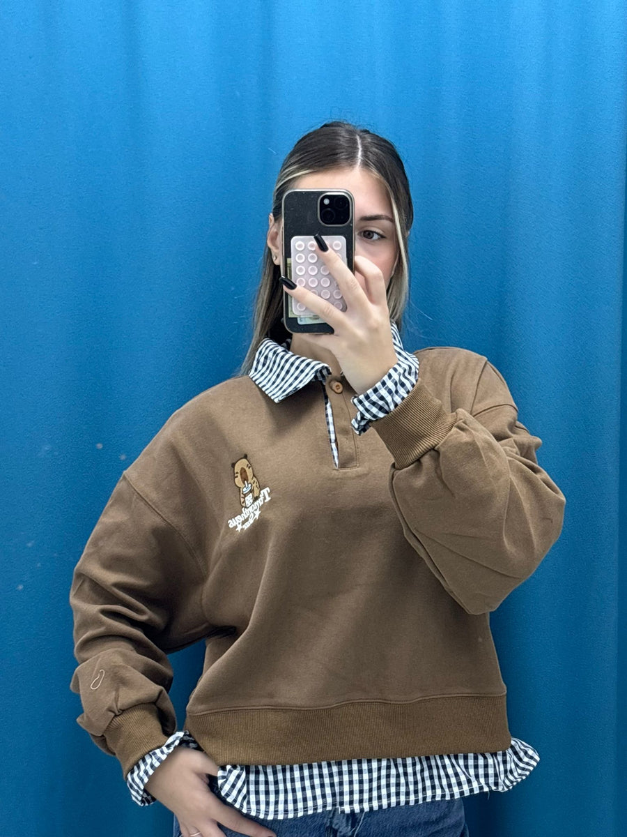 Preppy Layer Sweater - 90807