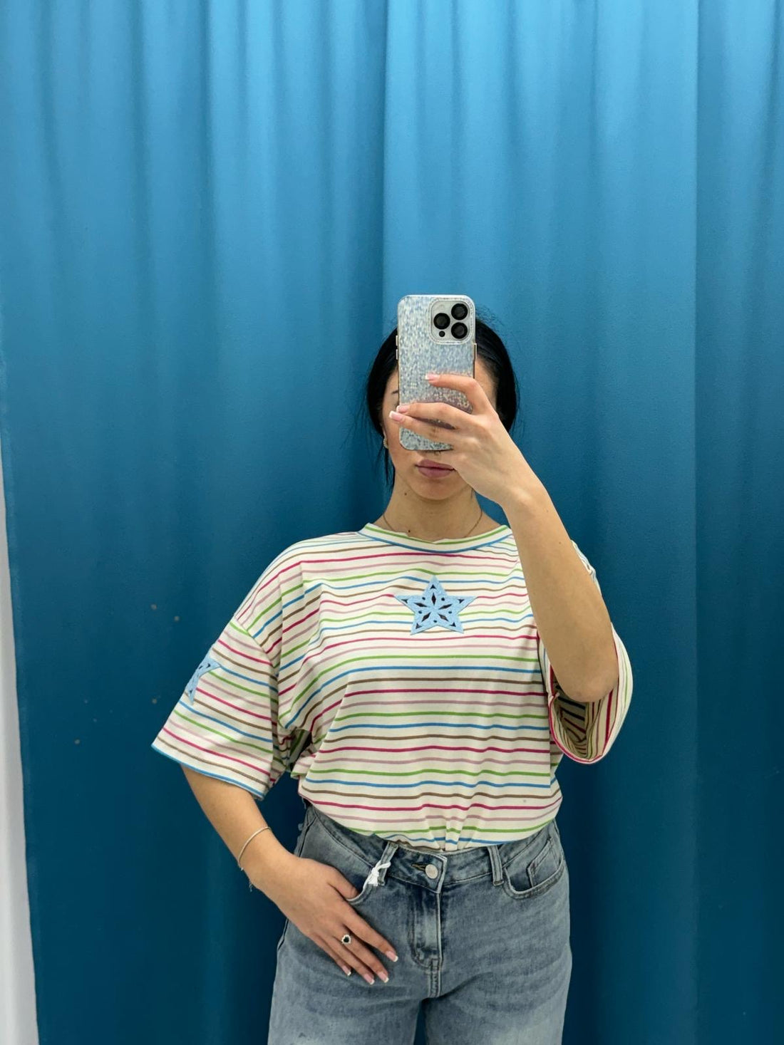 Maglia a righe 16656