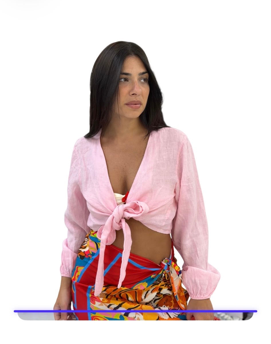 Camicia corta con nodo 87671