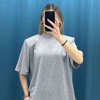 Maglia"Power Shoulder Tee"-3235