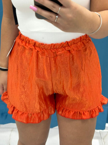 Shorts rouches satin 305555