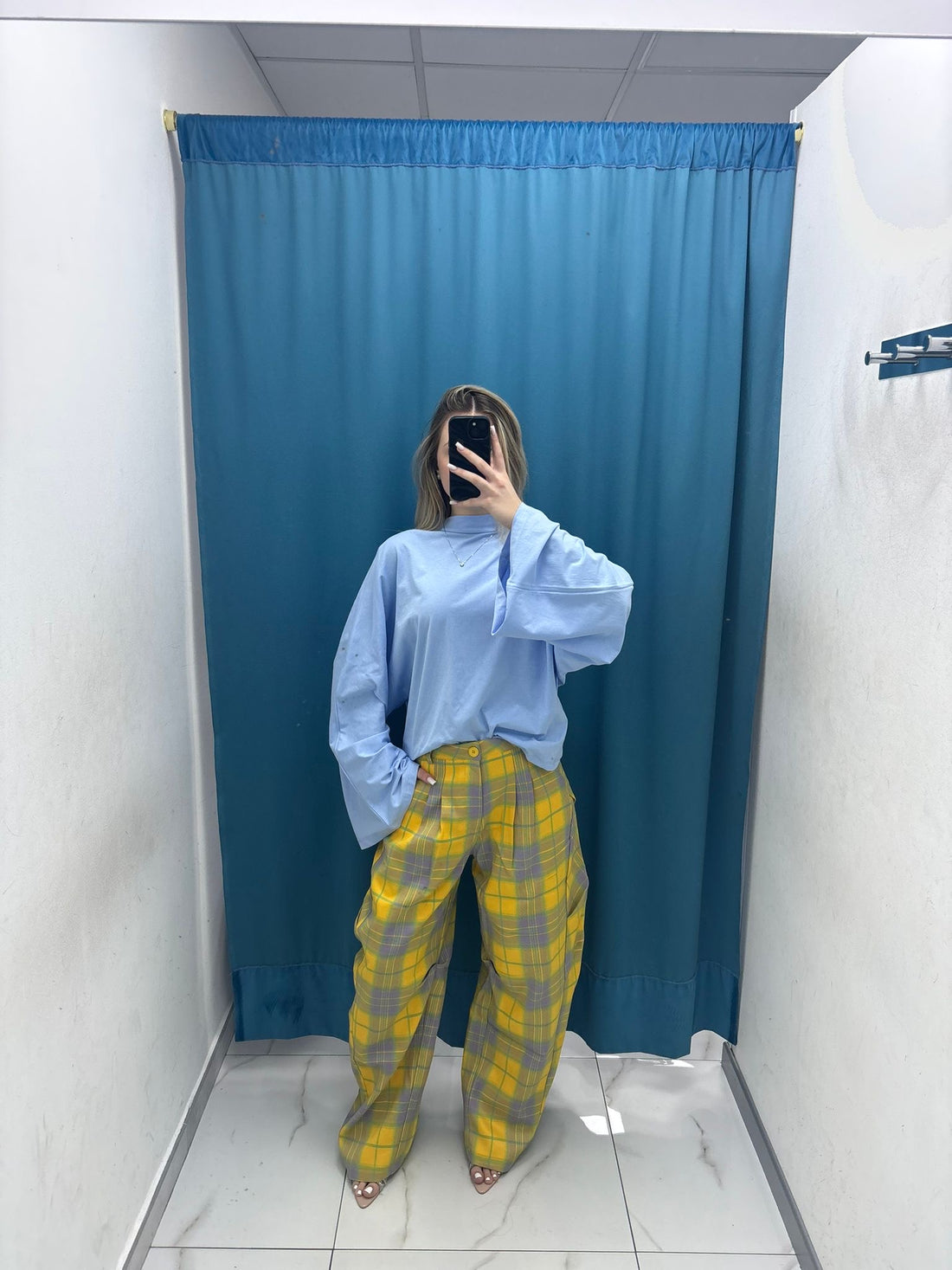Pantalone"Sunny Plaid"-12969
